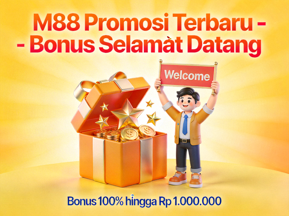 M88 Promosi Terbaru - Bonus Selamat Datang